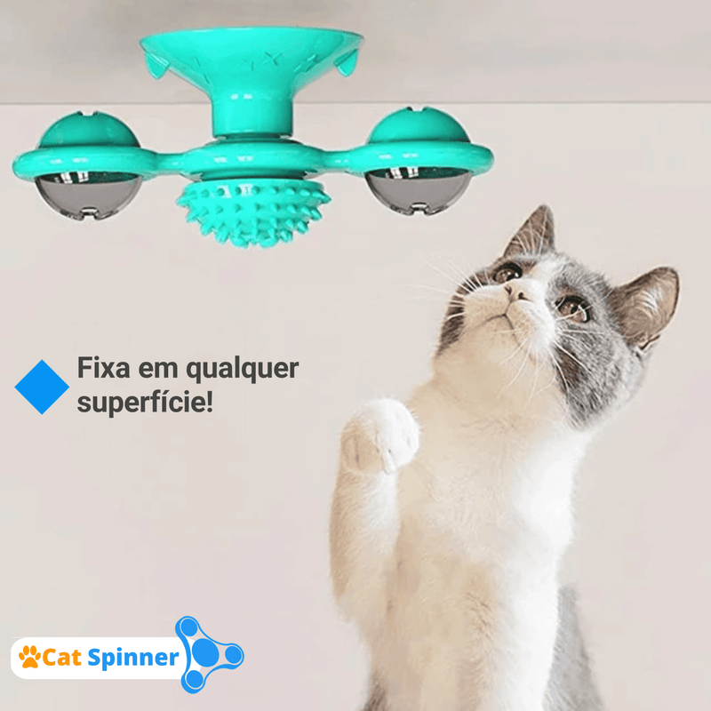 Brinquedo Para Gatos | Cat Spinner + Brinde