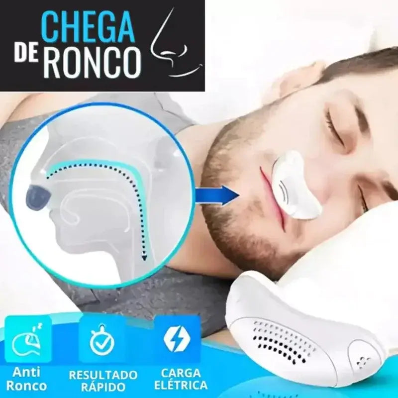 Anti Ronco Eletrônico Sem Fio Mini CPAP