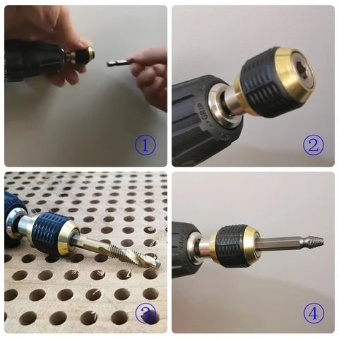 Adaptador De Brocas Para Furadeira | Universal Drill