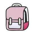 Mochila Escolar Infantil Cartoon 2D