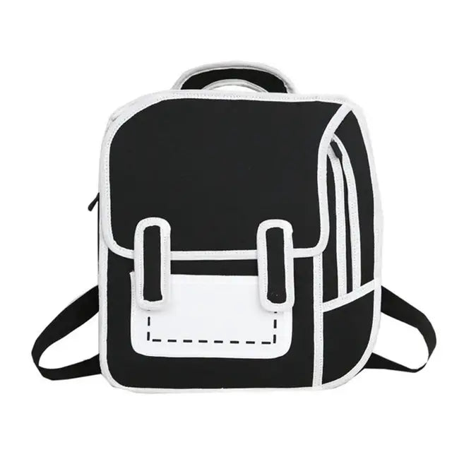 Mochila Escolar Infantil Cartoon 2D