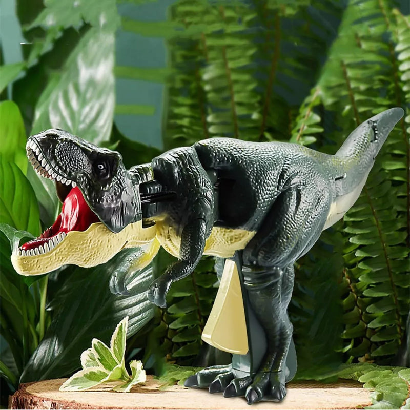 Brinquedo Dinossauro T-Rex ZaZa - Movimento Realista, Luz e Som