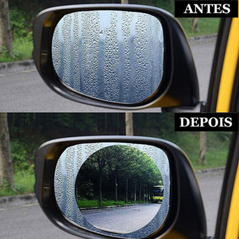 Película Anti Embaçante Para Retrovisor De Carros