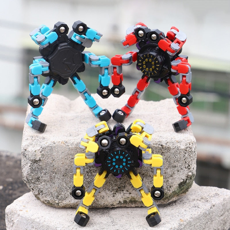 Brinquedo Antistress Spinner Robot