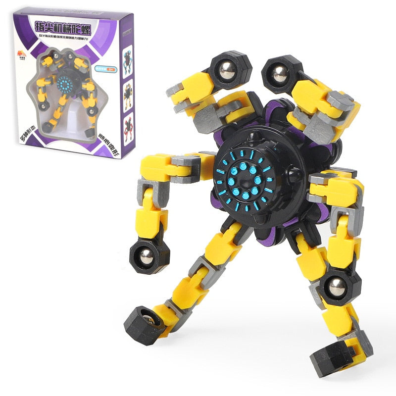 Brinquedo Antistress Spinner Robot