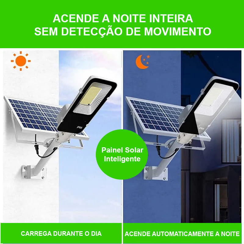 Luminária Refletor Solar Externa LED 50W