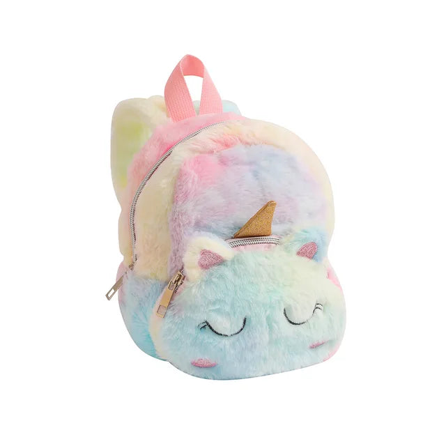 Mochila Infantil Gatinho de Pelúcia