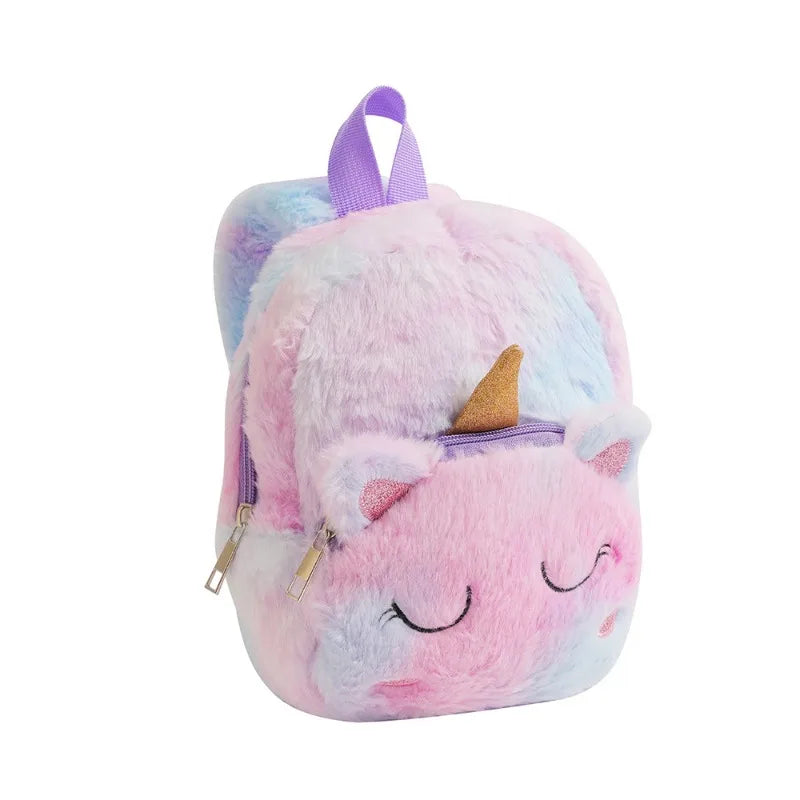 Mochila Infantil Gatinho de Pelúcia