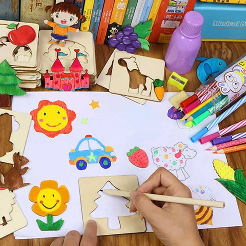 Modelos De Desenhos De Madeira Montessori Para Desenhar