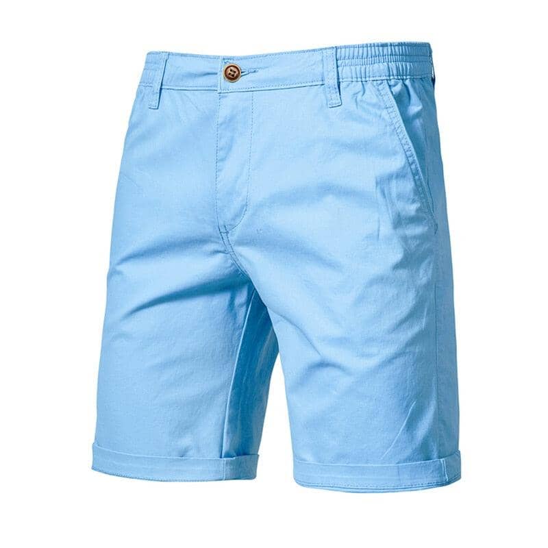 Bermuda Masculina Casual de Algodão