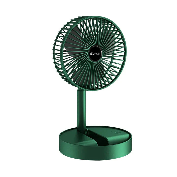 Ventilador Portátil Silencioso 3 em 1