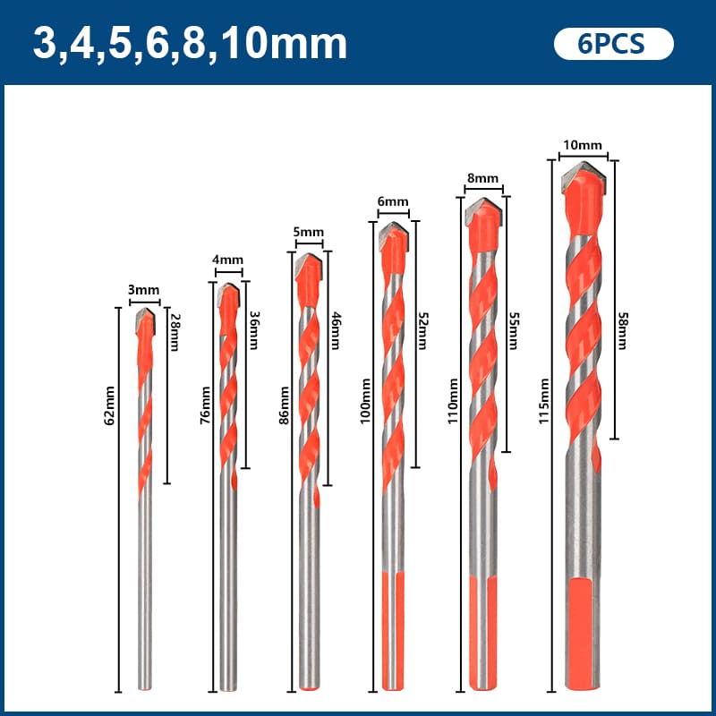 Kit Brocas Diamantada MaxDrill