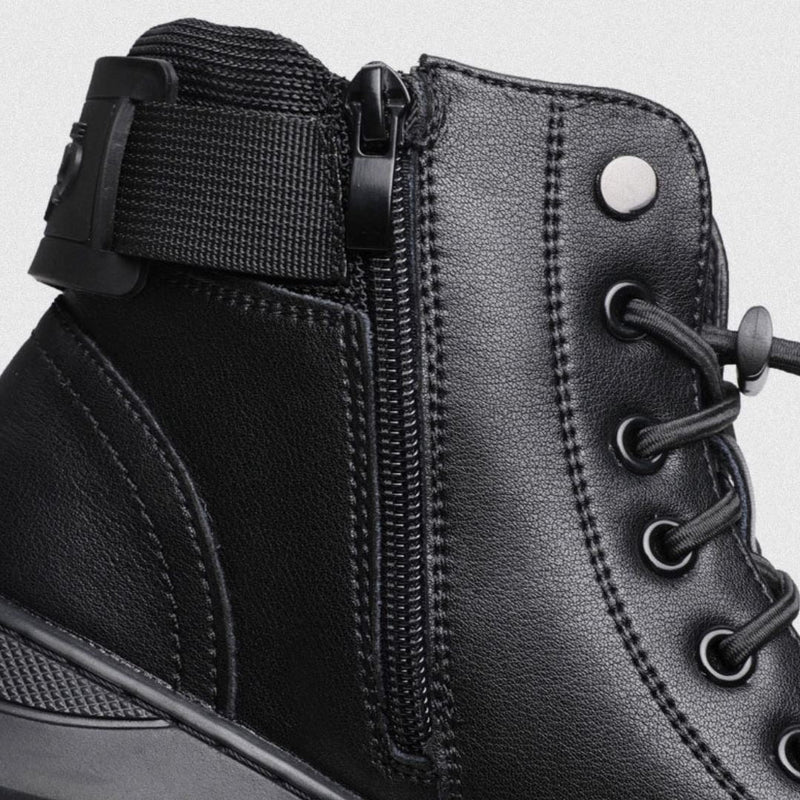 Bota Masculina de Couro Black Edition