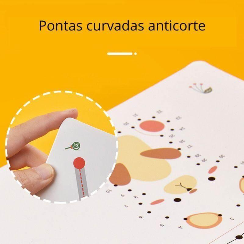 Caderno Infantil Para Treino De Coordenação Motora - Magic Book™