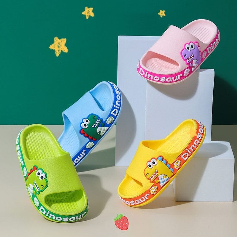 Crocs Infantil Anti-Derrapante - Dino Crocs