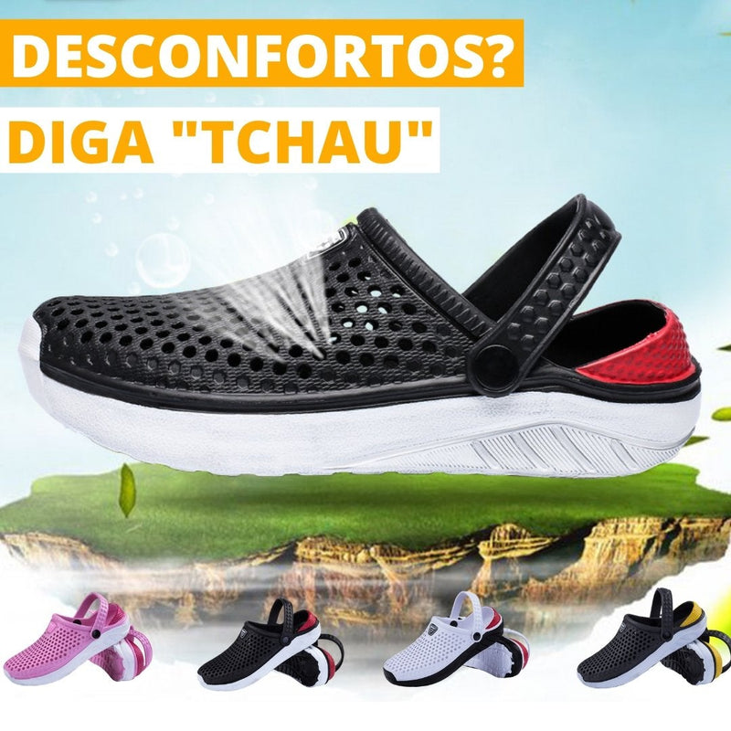 Crocs Respirável e Confortável - Confort Max