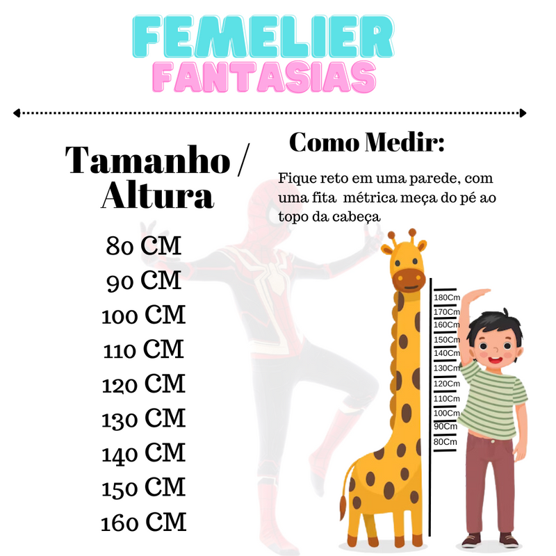 Fantasia Infantil Homem Aranha (Sem Volta Pra Casa)