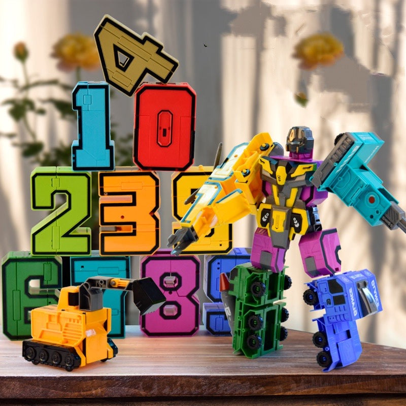 Toy Transformers - Robô que Ensina Matemática