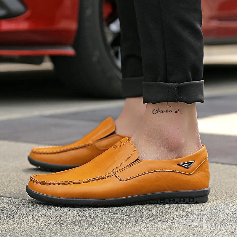 Sapato Mocassim Masculino de Couro