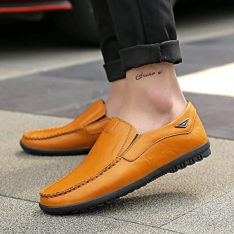 Sapato Mocassim Masculino de Couro