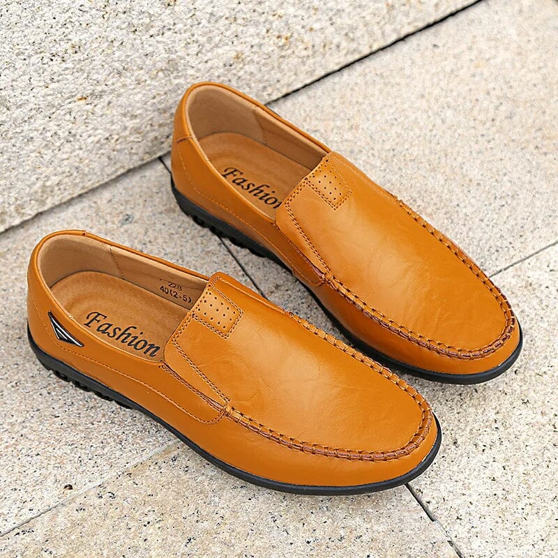 Sapato Mocassim Masculino de Couro