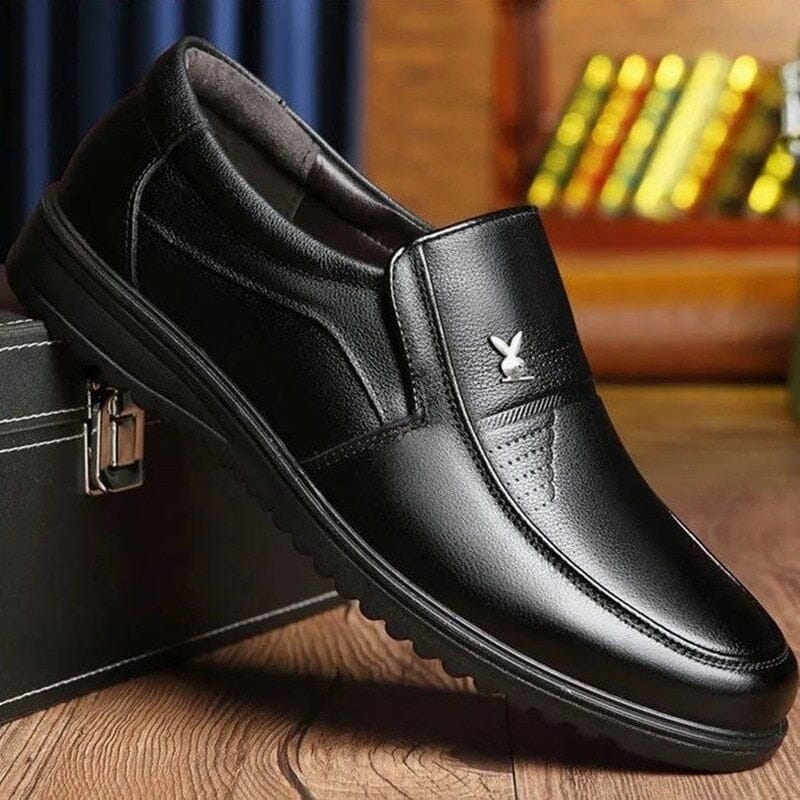 Sapato de Couro Masculino Elegante